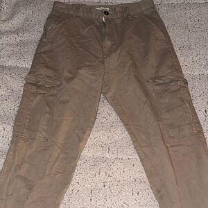 Women's Tan Cargo Pants